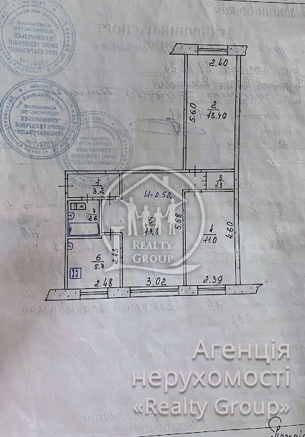 Продаж просторої 3-х кімнатної квартири по вул.Соборності